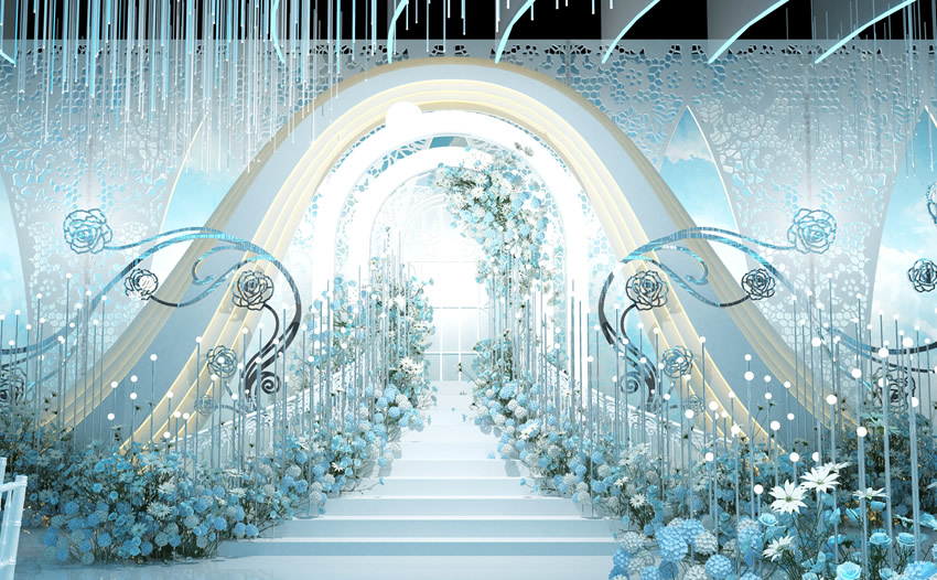 剑阁釡香烙馍村水晶厅效果展示